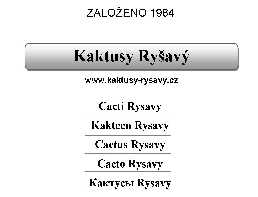 logo Kaktusy Ryav